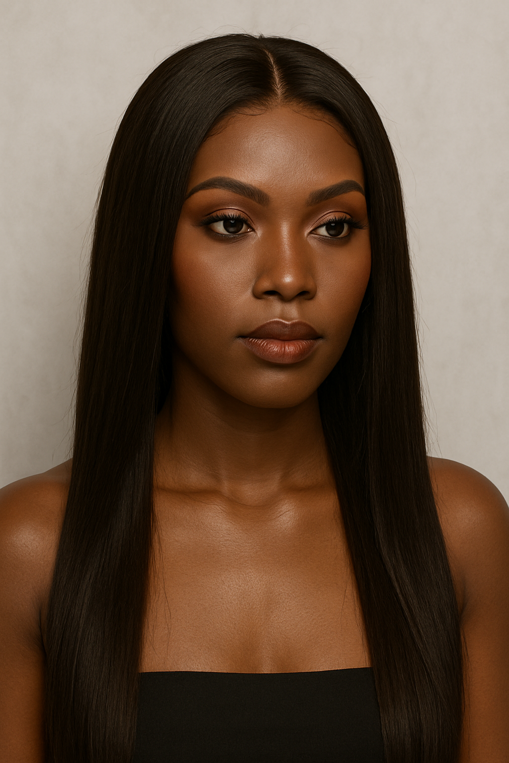 Straight Medical Wig