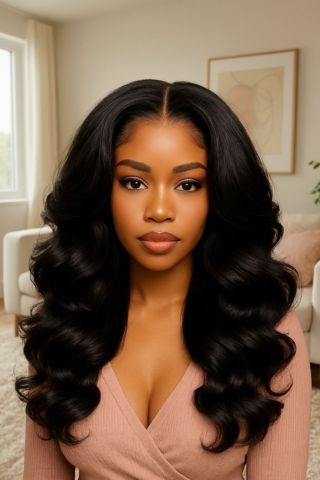 Deep Wave 13x4 Transparent Lace Front Wig – 100% Virgin Human Hair