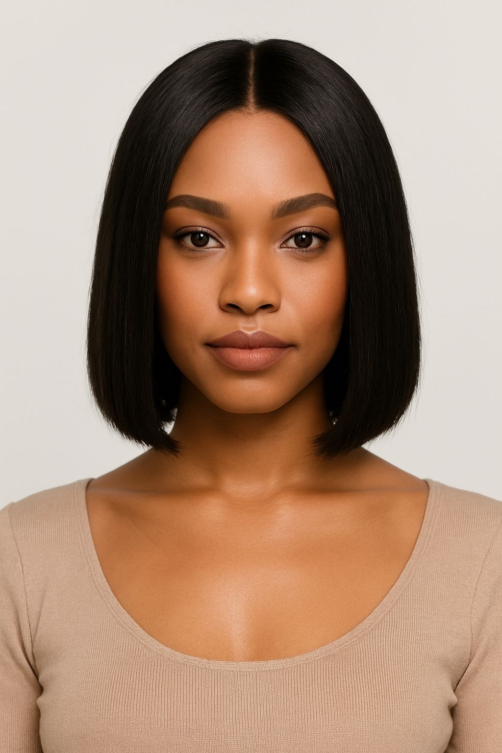 Straight Bob Wig – Transparent Lace Front | Virgin Human Hair