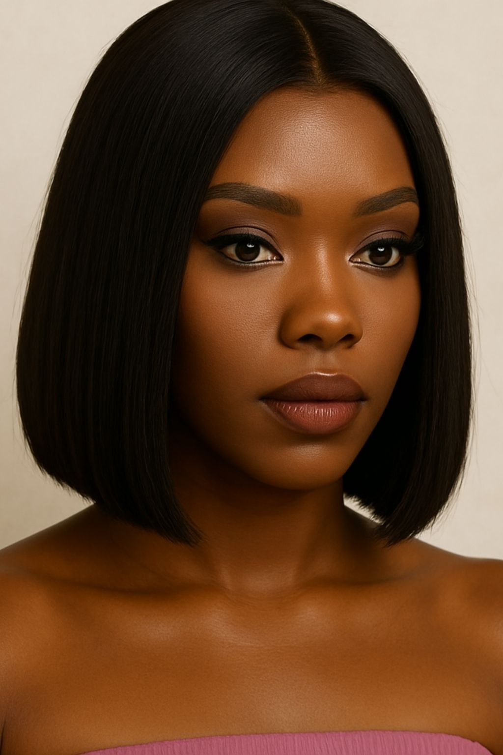 Straight Bob Wig – Transparent Lace Front | Virgin Human Hair