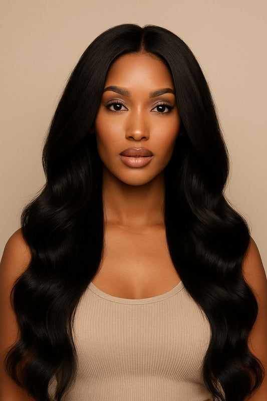 Loose Wave 13x4 Transparent Lace Front Wig – 100% Virgin Human Hair