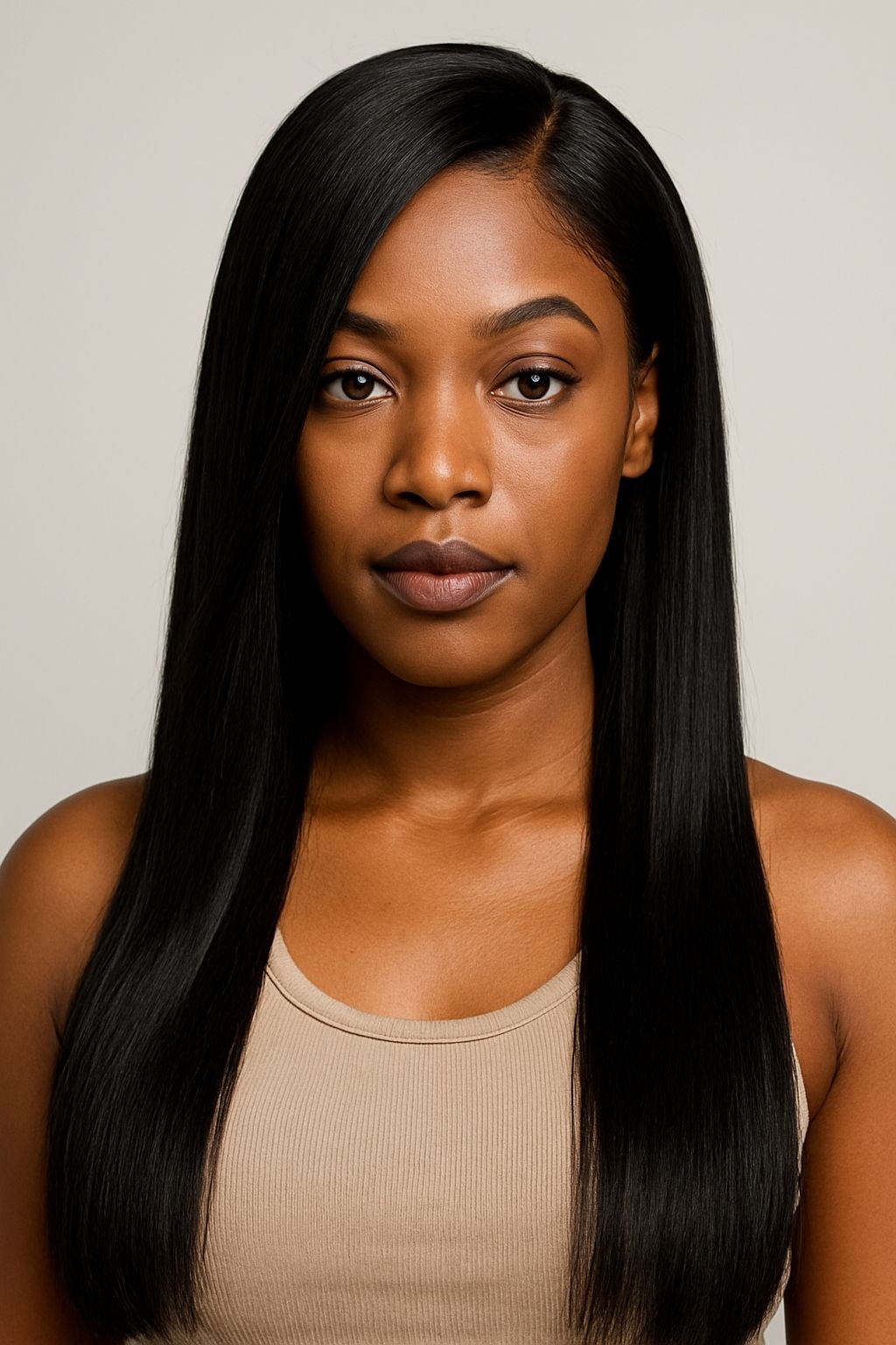 HD Straight 13x4 Lace Front Wig – Virgin Human Hair, 180% Density