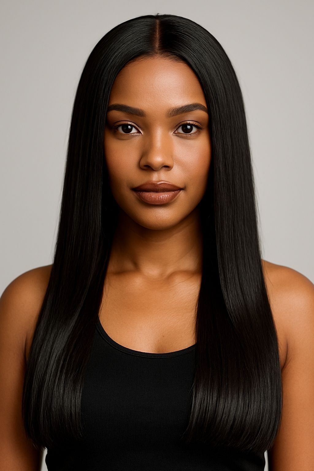 HD Straight 13x4 Lace Front Wig – Virgin Human Hair, 180% Density