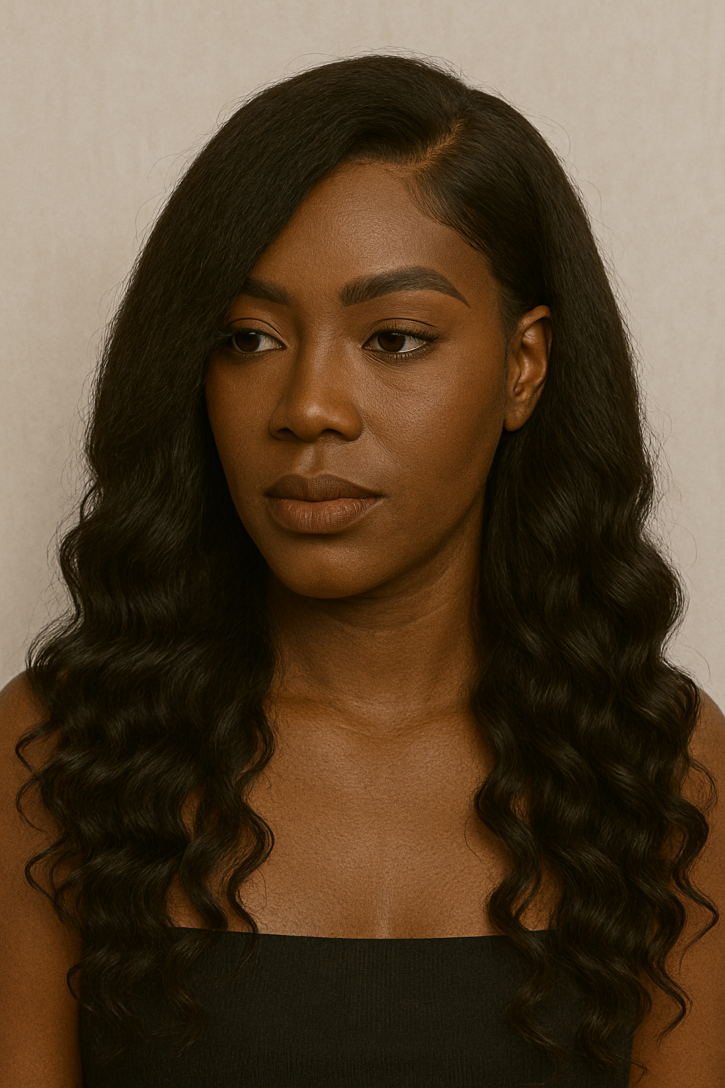 Esme - Straight Mono Lace Front PU Medical Wig